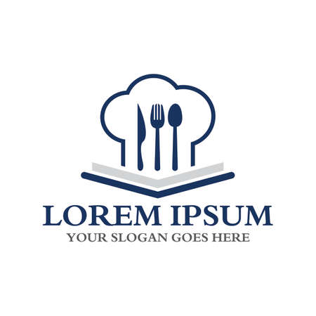 restaurant logo , food logo vectorのイラスト素材