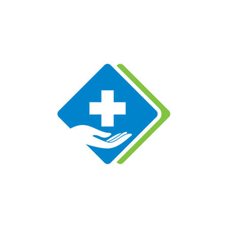 medical logo , healthy care logoのイラスト素材