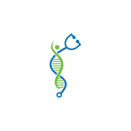 dna healthy logo , dna care logoのイラスト素材