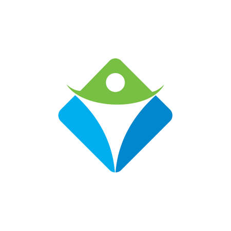 healthy care logo , medical logoのイラスト素材