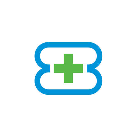 spine logo , medical care logoのイラスト素材