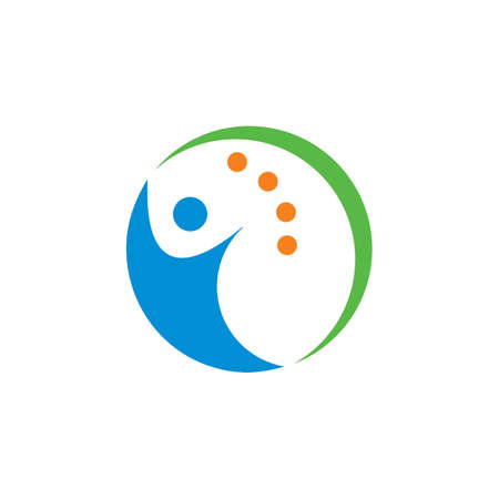 Swoosh People Logo , Health Logoのイラスト素材