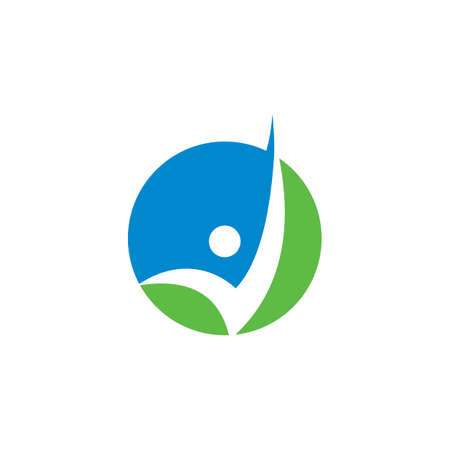 Abstract Lifestyle Vector , Health Logoのイラスト素材