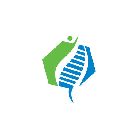 Abstract Genetic Vector , Health Logoのイラスト素材