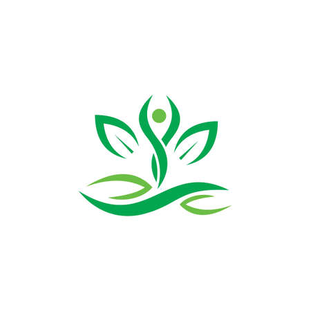 Abstract Wellness Vector , Health Logoのイラスト素材