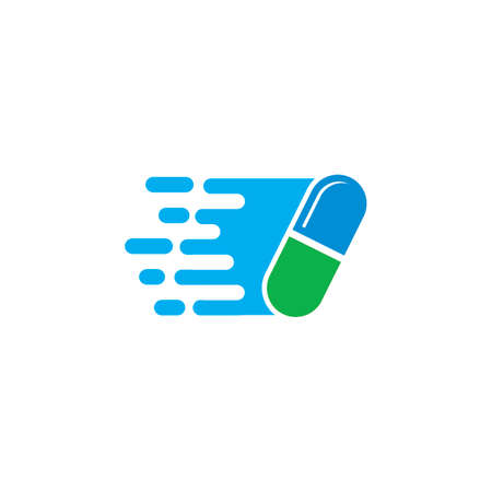 medical fast logo , medical service logoのイラスト素材