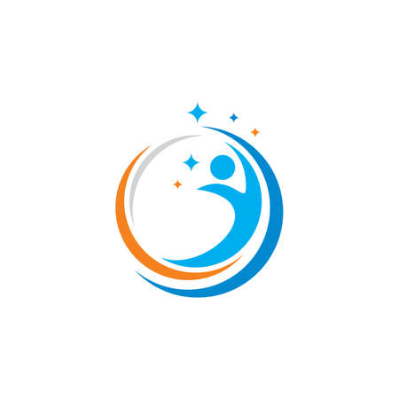 healthy care logo , medical logoのイラスト素材