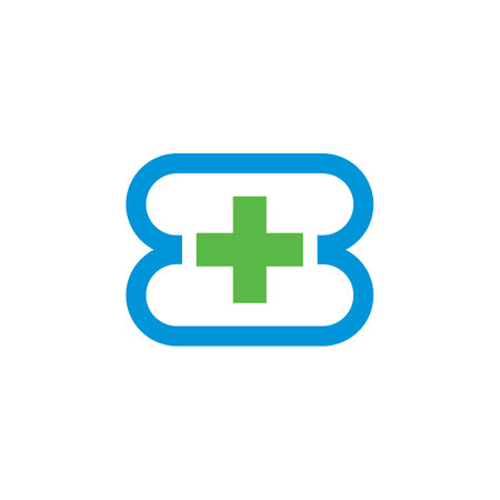 spine logo , medical care logoのイラスト素材
