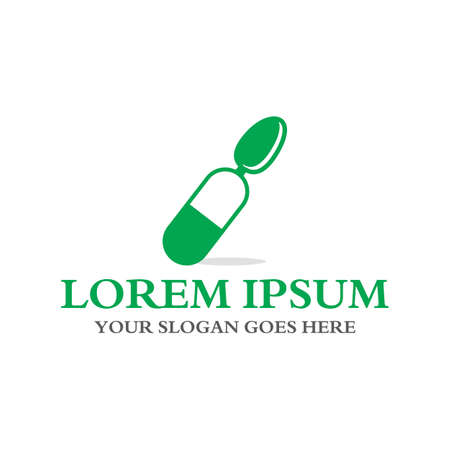 medical logo , pharmacy logo vectorのイラスト素材