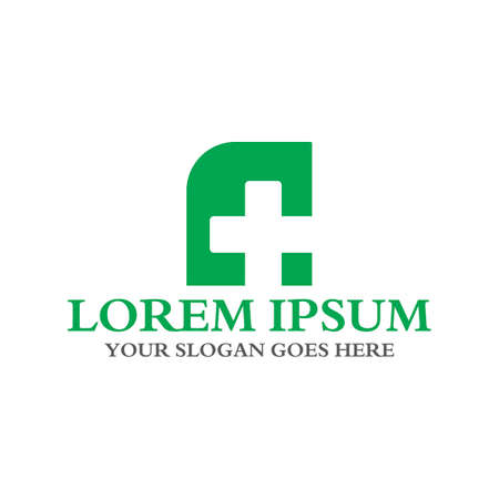 medical logo , pharmacy logo vectorのイラスト素材