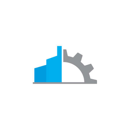 Abstract Skyscraper Logo , Real Estate Logoのイラスト素材