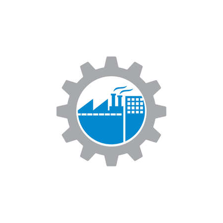 Engineering Logo , Industry Logo Vectorのイラスト素材