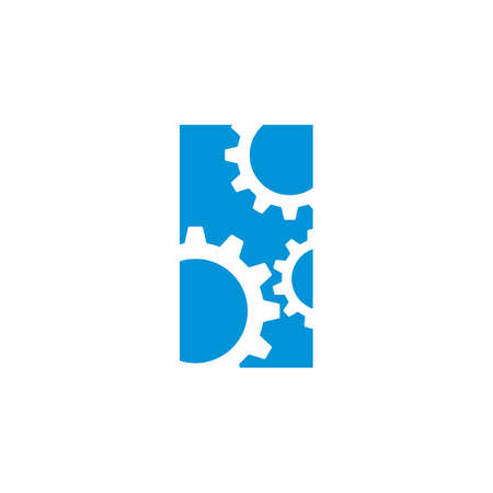 Mechanic Service Logo , Industry Logoのイラスト素材