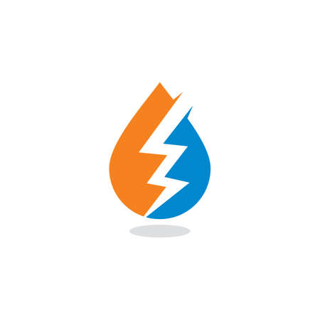 Electric Energy Vector , Industry Logoのイラスト素材