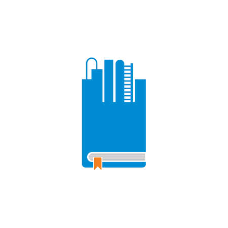 Factory Book Vector , Industry Logoのイラスト素材