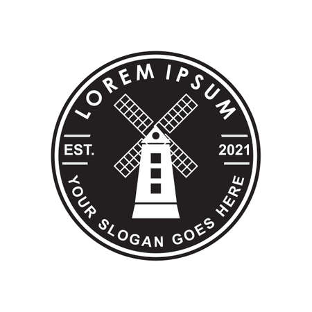 agriculture vector , farm logo vectorのイラスト素材