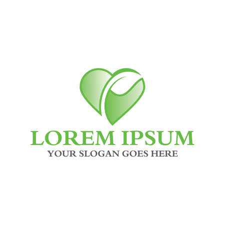 love farm logo , environment logoのイラスト素材