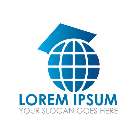 education vector , university logo vectorのイラスト素材