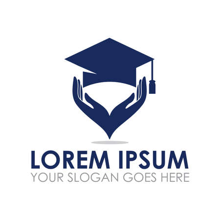 study care vector , education logoのイラスト素材