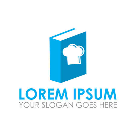 chef book vector , restaurant logoのイラスト素材