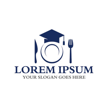 food study logo , education logoのイラスト素材