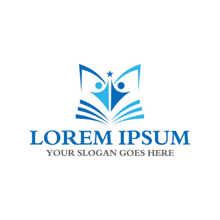 education logo , university logo vectorのイラスト素材