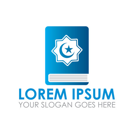 quran vector , islamic logo vectorのイラスト素材