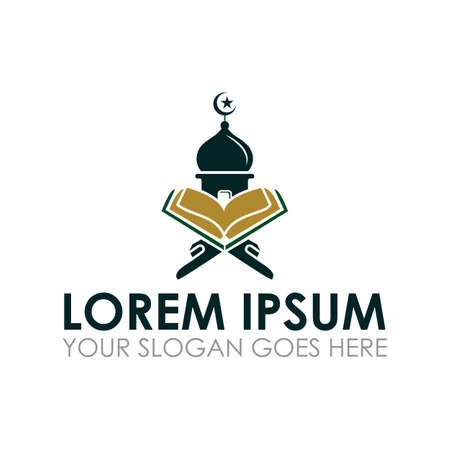 ramadan vector , muslim logo vectorのイラスト素材