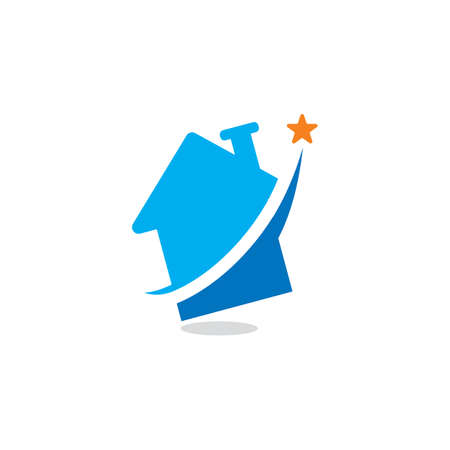 real estate logo , architecture logoのイラスト素材