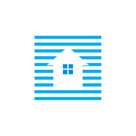 real estate logo , building construction logoのイラスト素材
