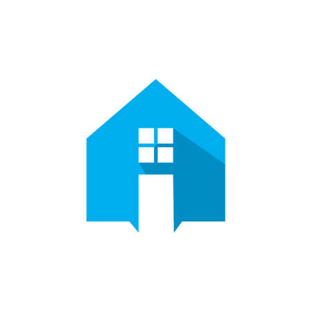 real estate logo , abstract building logoのイラスト素材