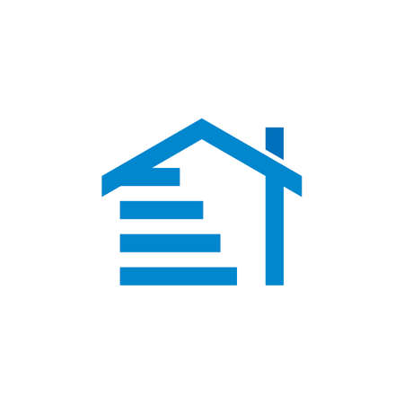 interior logo , abstract house logoのイラスト素材