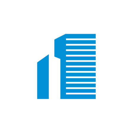real estate logo , building logoのイラスト素材