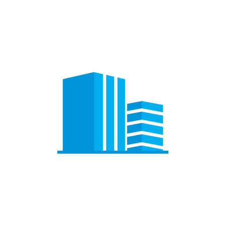 Buildings Logo , Real Estate Logoのイラスト素材