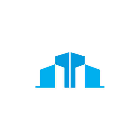 Abstract Building Logo , Real Estate Logoのイラスト素材
