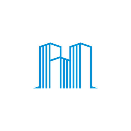 Abstract Home Logo , Real Estate Logoのイラスト素材