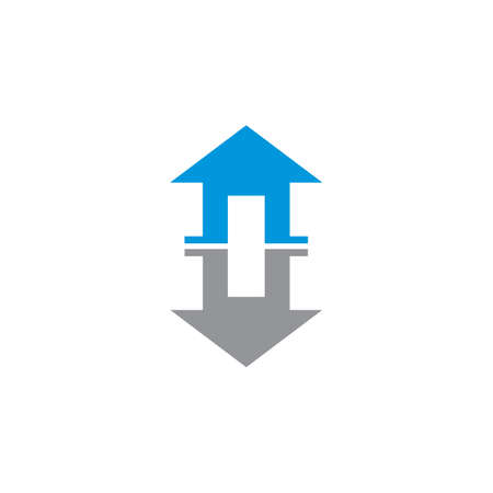 Abstract Building Logo , Real Estate Logoのイラスト素材