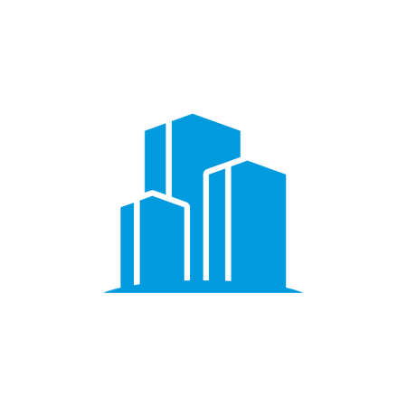 Building Logo , Real Estate Logoのイラスト素材