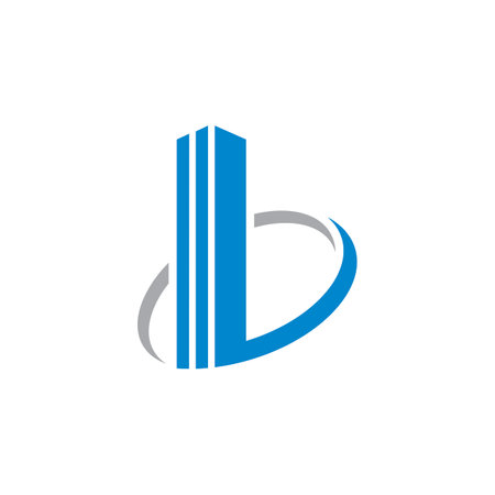 Skyscraper Vector , Real Estate Logoのイラスト素材