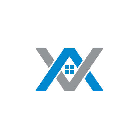 Abstract House Vector , Real Estate Logoのイラスト素材