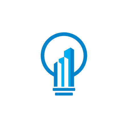 Abstract Apartment Vector , Real Estate Logoのイラスト素材