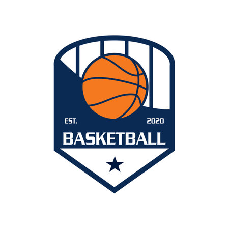 Basketball Vector , Sport Logo Vectorのイラスト素材