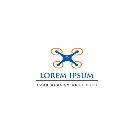 drone logo , camera digital logoのイラスト素材