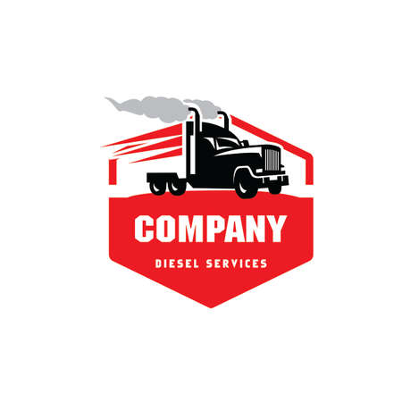 diesel service logo , industry logoのイラスト素材