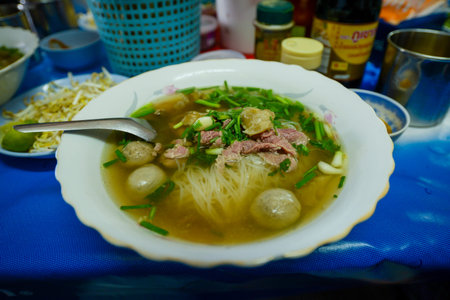 Pho is Laos noodle soup
