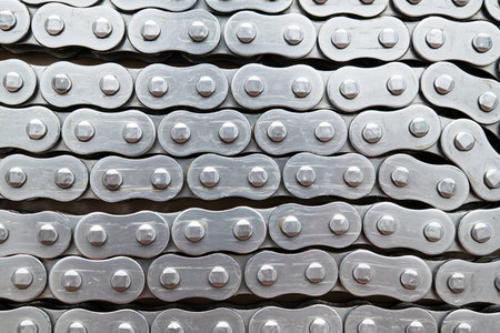 Brand new iron motorcycle chain