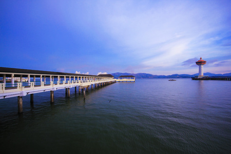 Ranong Pierの写真素材