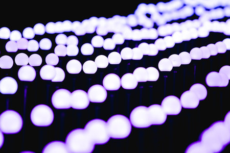 Bokeh Wallpaper Light, beautiful light at the festival