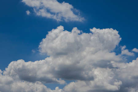 Large white clouds in the sky , Clouds and sky background, clouds and sky wallpapersの写真素材