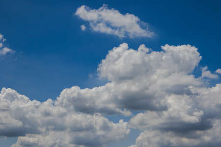 Large white clouds in the sky , Clouds and sky background, clouds and sky wallpapersの写真素材